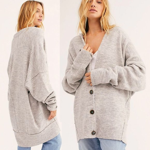 free people eucalyptus cardigan